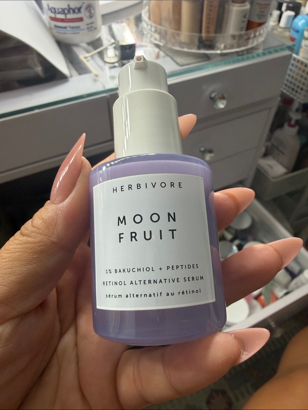Herbivore Botanicals Moon Fruit Serum - Lavender & White